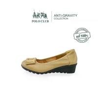 ราคา POLO CLUB รองเท้าหนังแท้ รุ่น P1919 สีกากี | รองเท้าคัทชูผู้หญิง รองเท้าหัวมน ส้นเตารีด ส้นสูง1.5นิ้ว รองเท้าทำงานผู้หญิง (1729575430555142263)