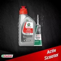 ราคา น้ำมันเครื่อง Castrol Activ Scooter 0.8L. พร้อมน้ำมันเฟืองท้าย 120ml. กึ่งสังเคราะห์ รถสายพาน (1731419033701615600)