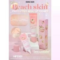 ราคา COD ไพรเมอร์พีช SIVANNA COLORS HF5101 PEACH SKIN PROTECTIVE MAKEUP PRIMER (1732234280078640356)