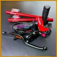 ราคา catarashop ใช้งานได้ ประกับพร้อมสายคันเร่ง1.3เมตร+แฮนด์หมอบแต่ง+มือเบรกครัชDomino sonic dash tena Motorcycle มอเตอร์ไซค์ (1730611669540834118)