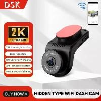 ราคา เครื่องบันทึกกล้อง DVR รถยนต์อเนกประสงค์, Dash Cam, WIFI, 2K HD, มินิ, กล้องติดรถยนต์มุมกว้าง 170 °, เครื่องบันทึกวิดีโอดำเนินการด้วยเสียง, [COD] (1732156785184769112)