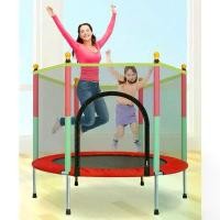 ราคา Trampoline แทรมโพลีน 4F สีแดง Red ชมาด140cm X 122cmแทรมโพลีน กระโดด สปริงบอร์ดออกกำลัง Trampoline Jump แทรมโพลีนเด็ก คําแนะนําการขายที่ร้อนแรงในเดือนนี้ (1732608518647678277)