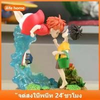 ราคา 【จัดส่งทันที】 จัดส่งจากประเทศไทยHayao Miyazaki Ponyo บน Cliff คอสเพลย์ Sosuke Ponyo Action Figure รุ่น Q ตุ๊กตาของขวัญเด็กตกแต่งรถเครื่องประดับของเล่นคอลเลกชันบ้านเค้กตกแต่งแบบไดนามิก (173249185292343