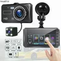 ราคา คลังสินค้า 【จอทัชสกรีน4นิ้ว】 Car Camera กล้องติดรถยนต์ 2กล้องหน้า-หลัง1080P WDR + HDR กลางคืนชัดสุด ของแท้ 100% (1732558085257660056)