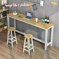 ราคา YiFeng Home ชุดโต๊ะบาร์ พร้อมเก้าอี้ 2 ตัว ขาเหล็ก แข็งแรง ครบเซ็ท 1330 (1732614415270249640)