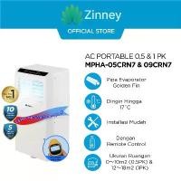 ราคา Zinney แอร์เคลื่อนที่ ขนาด 7000BTU/9000BTU/12000 BTU Portable air ระบบสัมผัส หน้าจอแสดงผล LED เย็นเร็ว (1732644758450898872)