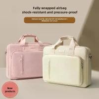 ราคา กระเป๋าใส่โน๊ตบุ๊ค เคส 13.3 14 15.6 17.3 นิ้ว กระเป๋าโน๊ตบุ๊คกันน้ำสำหรับ Macbook Air Pro 13 15 กระเป๋าถือไหล่คอมพิวเตอร์ กระเป๋าเอกสาร (1732621138040620263)