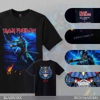 ราคา BLAXROXX | Iron Maiden | [IRM018-1] | เสื้อยืดคอกลม แขนสั้น | สกรีนลายคมชัด ไม่หลุดลอก | Cotton100% Man ผู้ชาย Clothing (1730872311129016906)