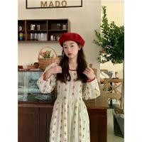 ราคา (พร้อมส่ง) Red hood dress C3725 เดรสยาวมินิมอล เดรสยาวสไตล์เกาหลี (1729978860837111928)