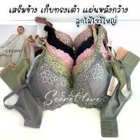 ราคา เสื้อในลูกไม้ sister hood 873 ไซร้ใหญ่คัพC เก็บเนื้อเก็บทรง เต้าใหญ่ เสริมแผ่นหลังกว้างเก็บข้าง (1732247322451871563)