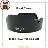 ราคา Hood Canon เลนส์ฮูตเทียบแคนนอน Canon EW-53 for EF-M 15-45mm F/3.5-6.3 IS STM ขายร้อน (1731684165246027389)