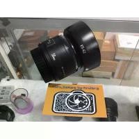 ราคา ES-62 Lens Hood for Canon EF 50mm f1.8 II YN50mm F1.8 YN35mm F2.0 ฮูดเลนส์ แคนอน YN50C YN35C (1731237227100276856)