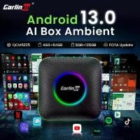 ราคา รุ่นใหม่ล่าสุด Carlinkit Android 13 Ambient CarPlay Ai Box ,RAM8GB+128GB,8-Core,Snapdragon QCM 6225,Wireless CarPlay (1732637147210613879)