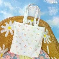 ราคา DADDY | Lively Tote Bag กระเป๋าผ้าแคนวาสสีขาวพิมพ์ลาย สุดน่ารัก (1732275919804073395)