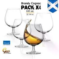 ราคา [COD] แก้วบรั่นดี 4 Pcs.แก้วเหล้า แก้ววิสกี้ แก้วโอเชี่ยน Brandy Glass Cognac Glass Ocean Glass Madison Cognac 1015N22 (1732472595605783955)
