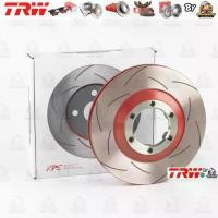 ราคา TRW XPS จานดิสเบรคหน้า จานเบรคหน้า 1 คู่ / 2 ใบ Isuzu Dmax,D-max 2WD All New ตัวเตี้ย ปี 2012-2019 DF 7462 XSS (1730742769029646982)