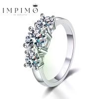 ราคา (Total2 CT/ Center Round 1 / All Mos) แหวนเพชรโมซาไนต์แท้จาก Impimo น้ำหนักรวม 2 กะรัต เม็ดชูเพชรโมซาไนต์ทรงกลม น้ำหนัก 1 กะรัต เม็ดข้างเพชรโมซาไนต์ทรงกลมทั้งหมด 2 เม็ด เม็ดละ 0. (1731584890510674016)