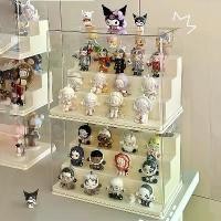 ราคา COD- MULI ชั้นวางโมเดล 3 ชั้น กล่องใส่โมเดล ชั้นวางฟิกเกอร์ กล่องใส่ art toy (1732609763571565902)