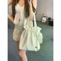 ราคา Summer flower bag ล็อตใหม่ปรับยาวให้ยาวกว่าเดิม 2 นิ้ว กระเป๋าผ้าลายดอก ใส่ไอแพดได้ ผ้าหนาแข็งแรง (1732343583055251394)