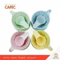 ราคา CAFEC Flower Dripper [Arita Porcelain] Arita ware flower dripper ดริปเปอร์เซรามิค (1729591494157895885)