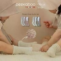 ราคา PEEKABOO Thailand Made in KOREA / FLOWER Knee Socks Set(3pcs) / Best quality baby, kids prodcuts (1732631427316680439)