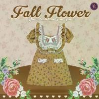 ราคา Boniga เดรสยีนส์คัสตาร์ด Fall Flower Dress เดรสวินเทจยีนส์แขนตุ๊กตา อกงานปัก ยีนส์ลายดอกไม้สีเหลืองคัสตาร์ด ทรงสวยมีซับใน (1730012838774802623)