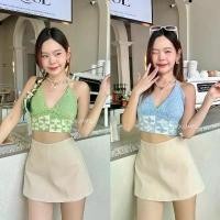 ราคา littlesoulmate เสื้อคล้องคอลายดอกไม้ สีพาสเทล บราฟองน้ำคล้องคอผูกหลัง เสื้อเที่ยวทะเล(flower crochet) ลดราคาร้อนแรงประจำเดือนนี้ (1732127966021780726)