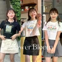 ราคา (oversize summer) เสื้อยืดครอป Crop top BT3-Flower Bloom (พร้อมส่ง) (1732162629643306907)
