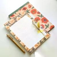 ราคา [COD] Flower Road Letter Pad กระดาษโน้ต โพสอิท (1732225717066696078)