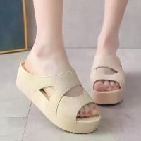 ราคา COD Sunny Flower ✨（ส่งจากไทย）✨รองเท้าผู้หญิง รองเท้าส้นตึก รองเท้าส้นสูง ญ รองเท้าแฟชั่นญ รองเท้าส้นตึก ญ รองเท้าแตะผู้หญิง แฟชั่น รองเท้าแตะ หนามาก นุ่ม สบายสุดๆ (1731482173838165903)