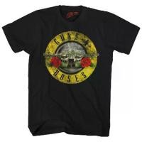 ราคา เสื้อยืดแขนสั้นแนววินเทจผู้ชาย Guns N' Roses Rock Guns and Rose Band Gun Flower เสื้อยืดoversize เสื้อโอเวอร์ไซส์ (1732340421233117960)