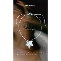 ราคา สร้อยคอ Orchid flower necklace สร้อยพร้อมจี้ดอกกล้วยไม้ สินค้าขายดี (1732635679366546520)