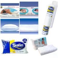 ราคา หมอนหนุน หมอนข้าง หมอนสุญญากาศ หมอนข้างสุญญากาศ หมอนสุขภาพ ซาติน Satin Pillow Bloster Neck Support ใยสังเคราะห์ นุ่มมาก (1732590352517728181)