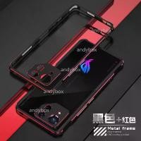 ราคา [ของขวัญฟรี] สําหรับ Asus Rog Phone 8 7 6 5 3 2 Pro Metal Bumper Case Rog8 Rog5S Rog6D Ultimate Casing rog3 Strix Frame Armor Cover (1732562174983308440)