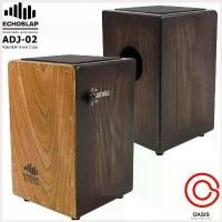ราคา Chenkun'Shop แบบพกพา !! ไม้ Oakwood กลองคาฮอง Echoslap (Cajon) Adjustable ADJ-02 (ไม่รวมกระเป๋า) สี Coffee ของท้100% แส้สแนร์แบบปรับจูนได้ (1730428127691966688)