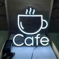 ราคา ป้ายไฟ ป้ายไฟร้าน ป้ายไฟกาแฟ OPEN LED ป้ายไฟนีออน COFFEE CAFE ร้านกาแฟคาเฟ่ แสงสีขาว (1732657742655620431)