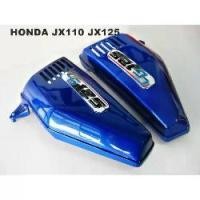 ราคา SIDE COVER SET “BLUE” with LOGO For HONDA JX110 JX125 CG110 CG125 // ฝากระเป๋าข้าง สีน้ำเงิน มีโลโก้ (1732478432759744380)