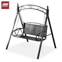 ราคา FangtianSHOP แบบพกพา ชิงช้าเหล็ก เก้าอี้ชิงช้า 2ที่นั่ง garden swing chair เปลไกว แข็งแรง ชิงช้าสนาม (1731213829257594973)