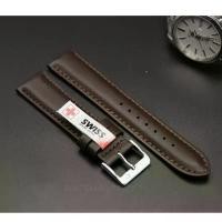 ราคา สายนาฬิกาหนังแท้ SWISS -145 + Spring Bar เย็บด้าย ล็อคแบบนาฬิกา Swiss แข็งแรง ทนทาน (1732584333910574279)