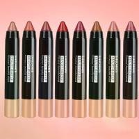 ราคา SANSUMMER matte lip liner pencil, 8 colors, waterproof, non-stick, with glass hook, lip liner pencil, lip liner, makeup, lipstick (1732564896651249510)