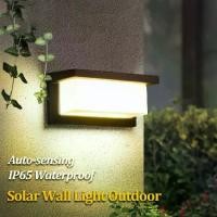 ราคา [พร้อมส่ง] Motion Sensor Solar Wall Light (1732460003417687836)