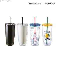 ราคา LocknLock แก้วพลาสติก 2 ชั้นพร้อมหลอด Double Wall Cold Cup รุ่น HAP507 (1731533696267094513)