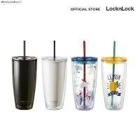 ราคา LocknLock แก้วพลาสติก 2 ชั้นพร้อมหลอด Double Wall Cold Cup รุ่น HAP507 (1731533655537519151)