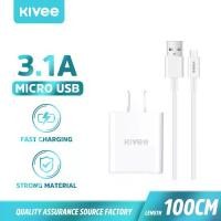 ราคา [พร้อมส่ง] Kivee หัวชาร์จเร็ว หัวชาร์จ อุปกรณ์ชาร์จ 3A USB Quick Charge 3.0 18W Wall Charger Adaptor set iPhone Fast Charge( หัวชาร์จ+สายชาร์จ) 100% (1732186287844395416)