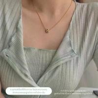 ราคา *Please specify the necklace pattern you want in the notes field only*A.piece Necklace with lowercase letter pendant [stainless steel] Lower (1732632090676922313)
