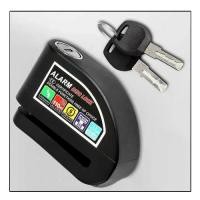 ราคา กุญแจล็อคดิสมีเสียง กุญแจล็อครถมอเตอร์ไซค์ ล็อคดิสเบรค Alarm Lock Disc ล็อคดิส ใช้ได้ทุกรุ่น Honda Yamaha(XX60) (1731784674284897897)