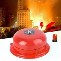 ราคา COD กระดิ่ง กระดิ่งไฟฟ้า รุ่น Alarm Bell 220v ฉุกเฉินกลมแดง กระดิ่ง กระดิ่งสัญญาณเตือน 4\" ใช้คู่กับสวิทซ์ (1731994695775390347)
