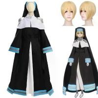 ราคา ชุดนักโทษนักดับเพลิง, การออกแบบแอนน์ Alice Nun C, ชุดคอสเพลย์อะนิเมะ, ชุดนักโทษดับเพลิง, เหมาะสำหรับการแสดง, สไตล์ Flame Fire Brigade (1732059575576397174)