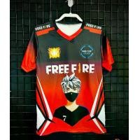 ราคา Free Fire shirt အင်ကျီ เสื้อยืด Man ผู้ชาย (1729764775675071104)
