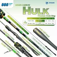ราคา คัน pioneer รุ่น HULK คันสปิน solid carbon ท่อนเดียว ขนาด 6 ฟุต 2-8 lb. ขนาด 6.6 ฟุต 4-10 lb. (1732290390682798599)